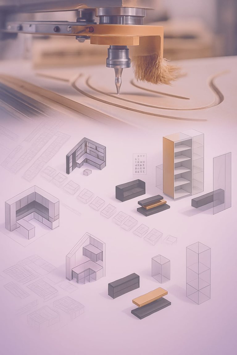 تصميم وتصنيع الاثاث بواسطة مكائن سي ان سي – الجديدة